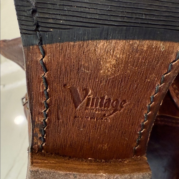 Brown Leather women’s Boots 8.5 - Picture 10 of 11